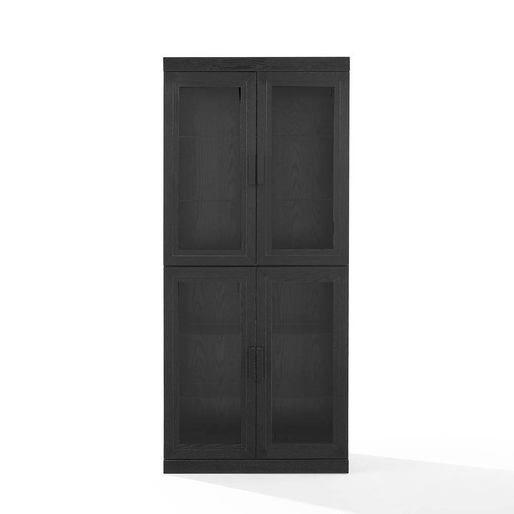 Essen Glass Door Kitchen Pantry Storage Cabinet