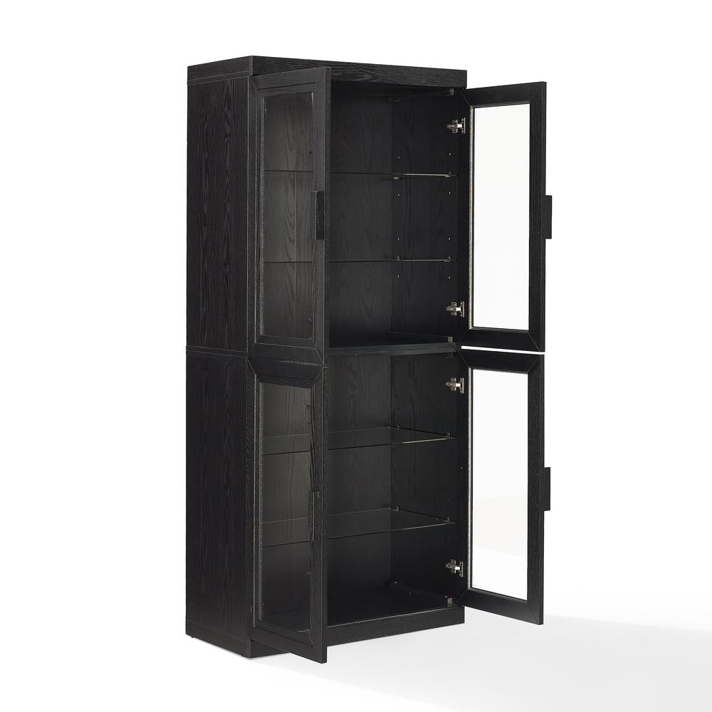 Essen Glass Door Kitchen Pantry Storage Cabinet