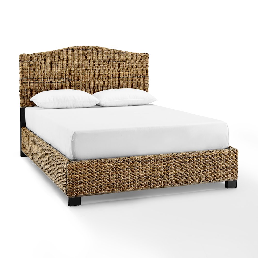Serena Rattan Full Bed Banana Leaf – Headboard