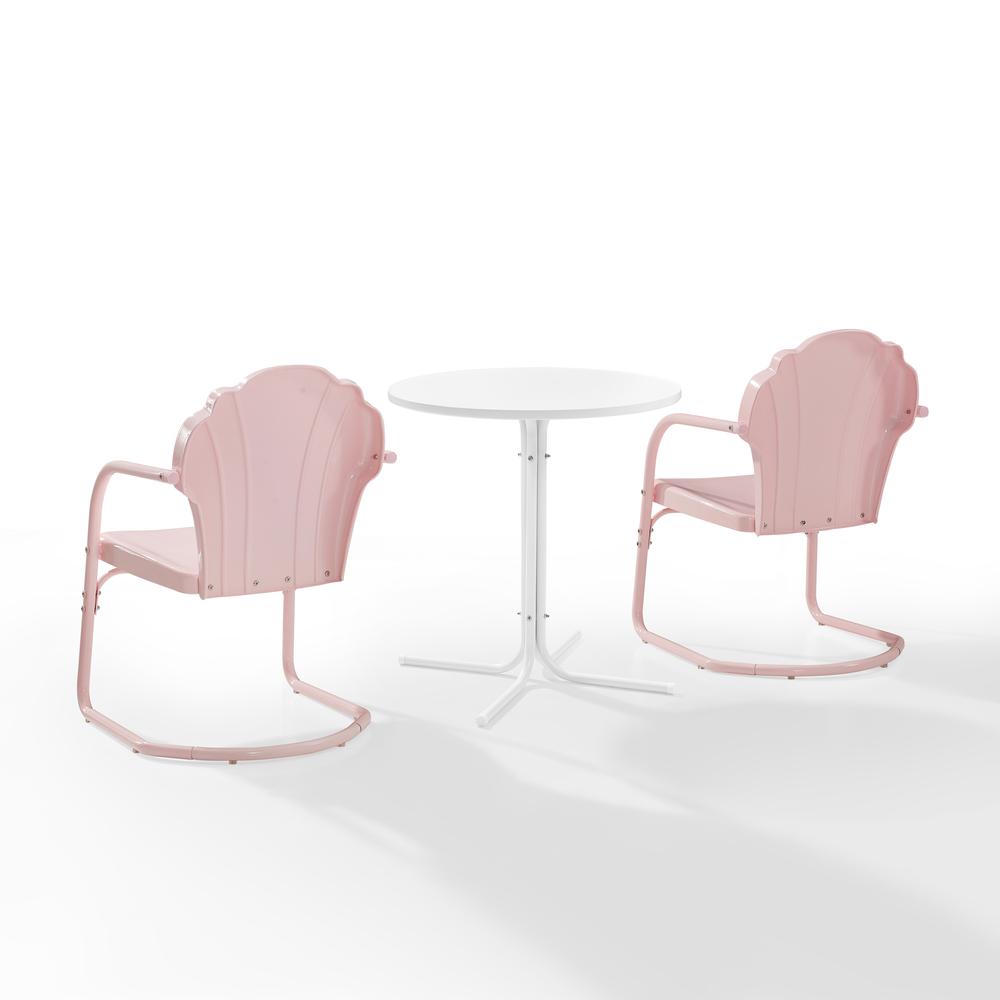 Tulip 3Pc Retro Outdoor Bistro Set – Bistro Table & 2 Chairs