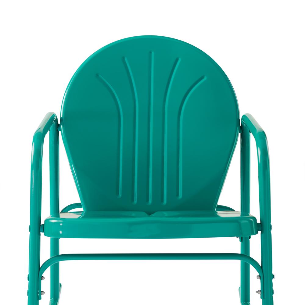 Griffith 3Pc Retro Outdoor Rocking Chair Set – Side Table & 2 Rocking Chairs
