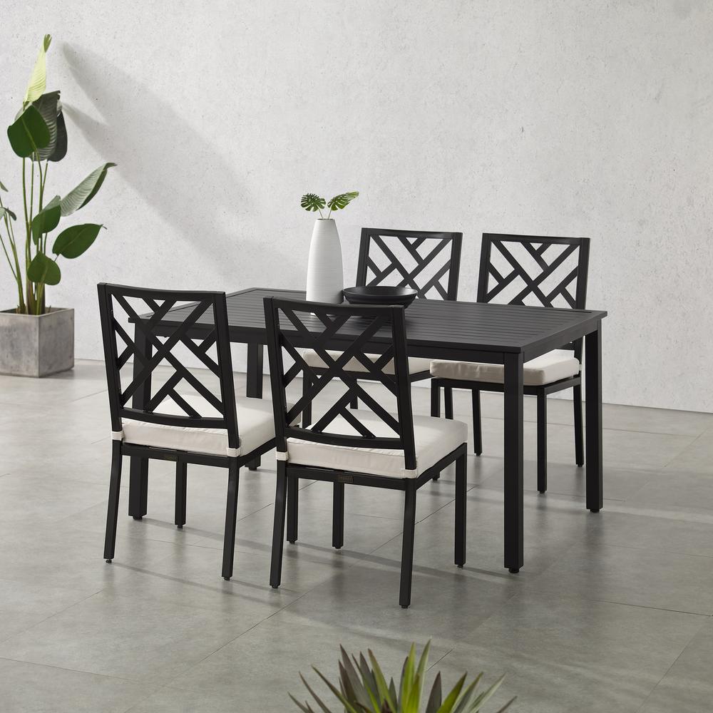 Locke 5Pc Outdoor Dining Set – Table & 4 Chairs