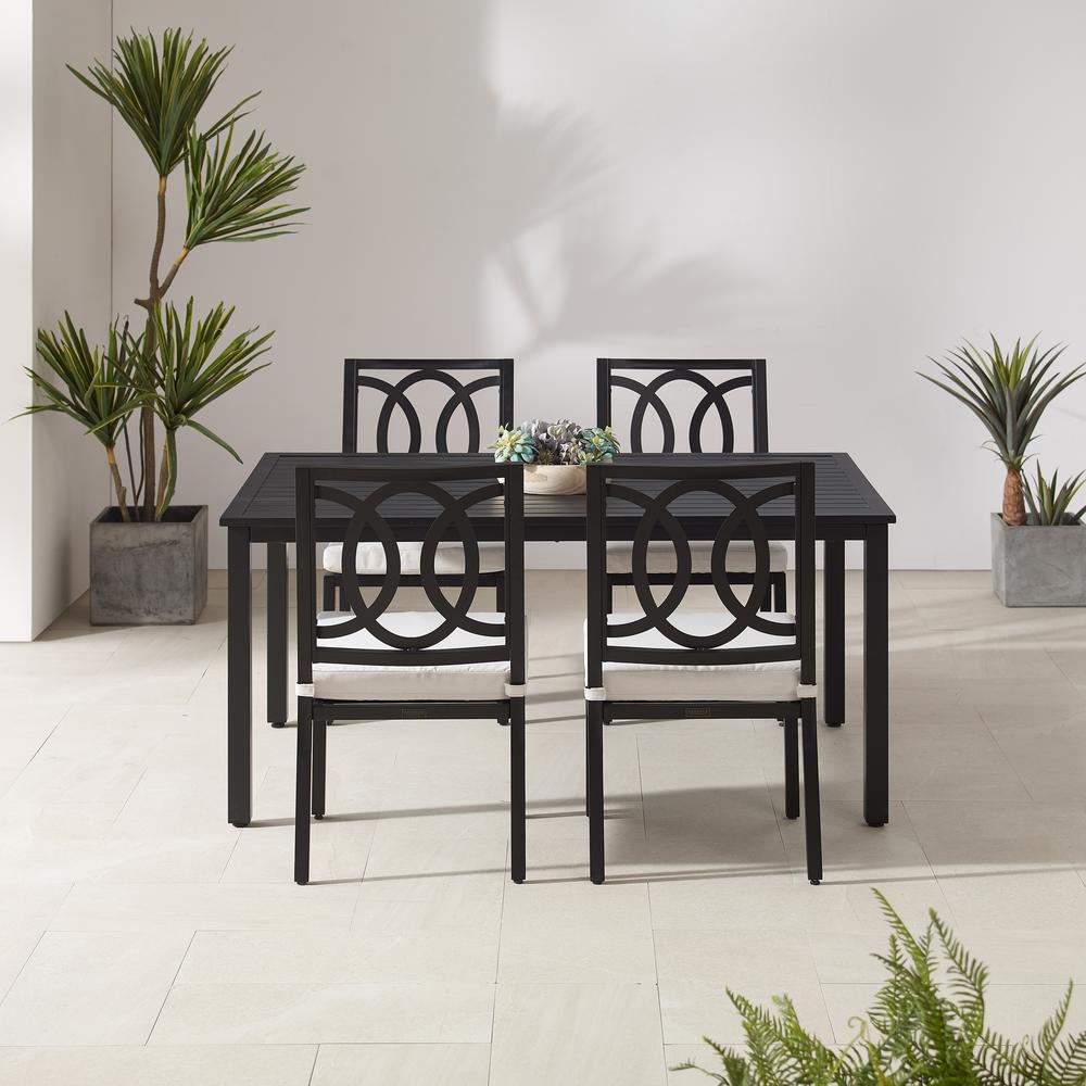 Chambers 5Pc Outdoor Dining Set – Table & 4 Chairs