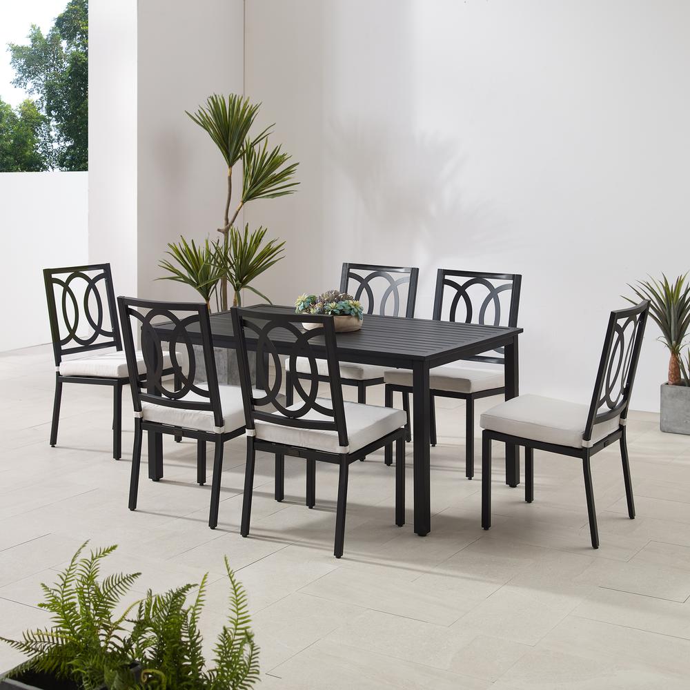 Chambers 7Pc Outdoor Dining Set – Table & 6 Chairs