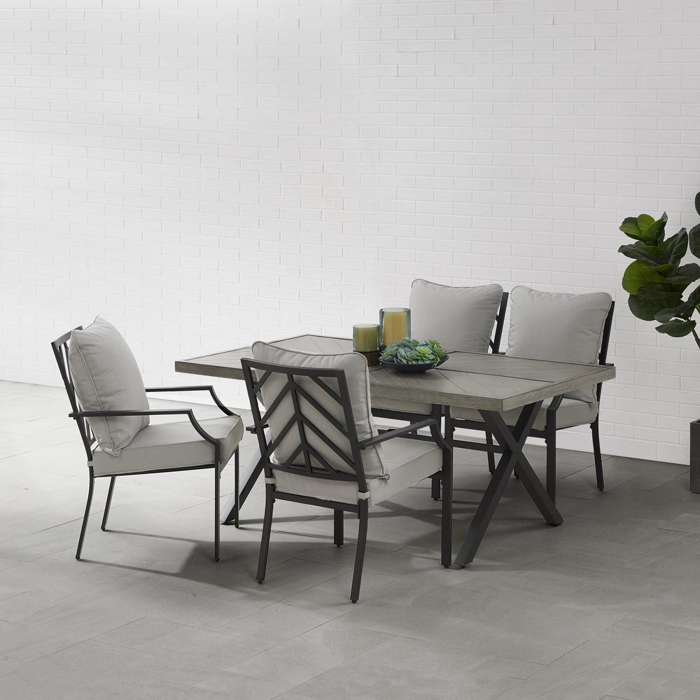 Otto 5Pc Outdoor Dining Set – Table & 4 Chairs