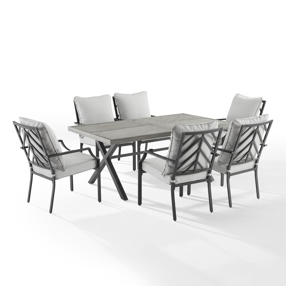 Otto 7Pc Outdoor Dining Set – Table & 6 Chairs