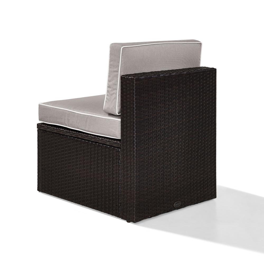 Palm Harbor Wicker Armless Outdoor Sectional Chair