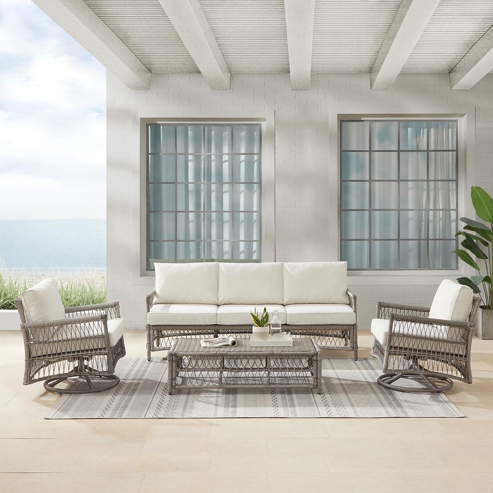 Thatcher 4Pc Outdoor Sofa And Rocker Set
