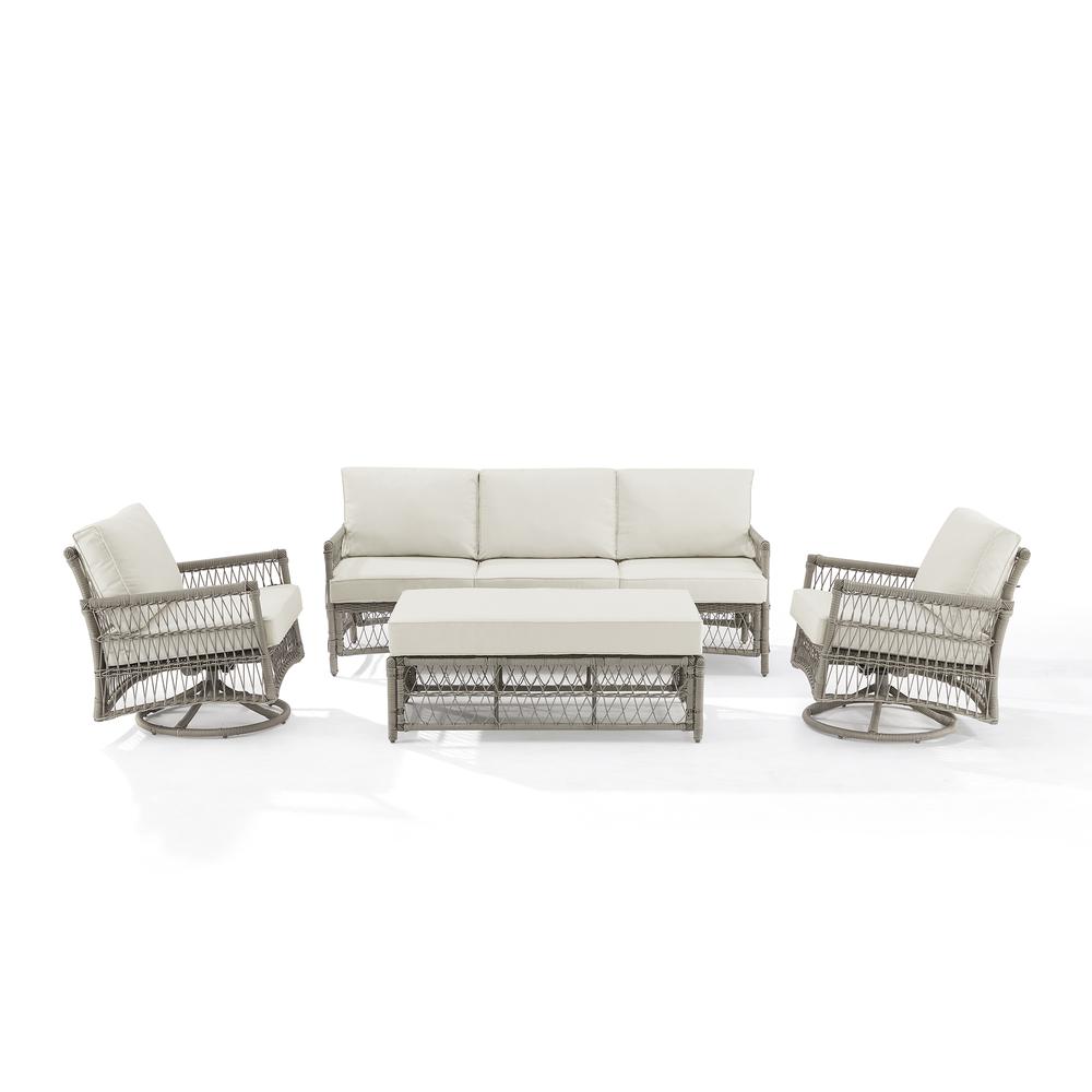 Thatcher 4Pc Outdoor Sofa And Rocker Set