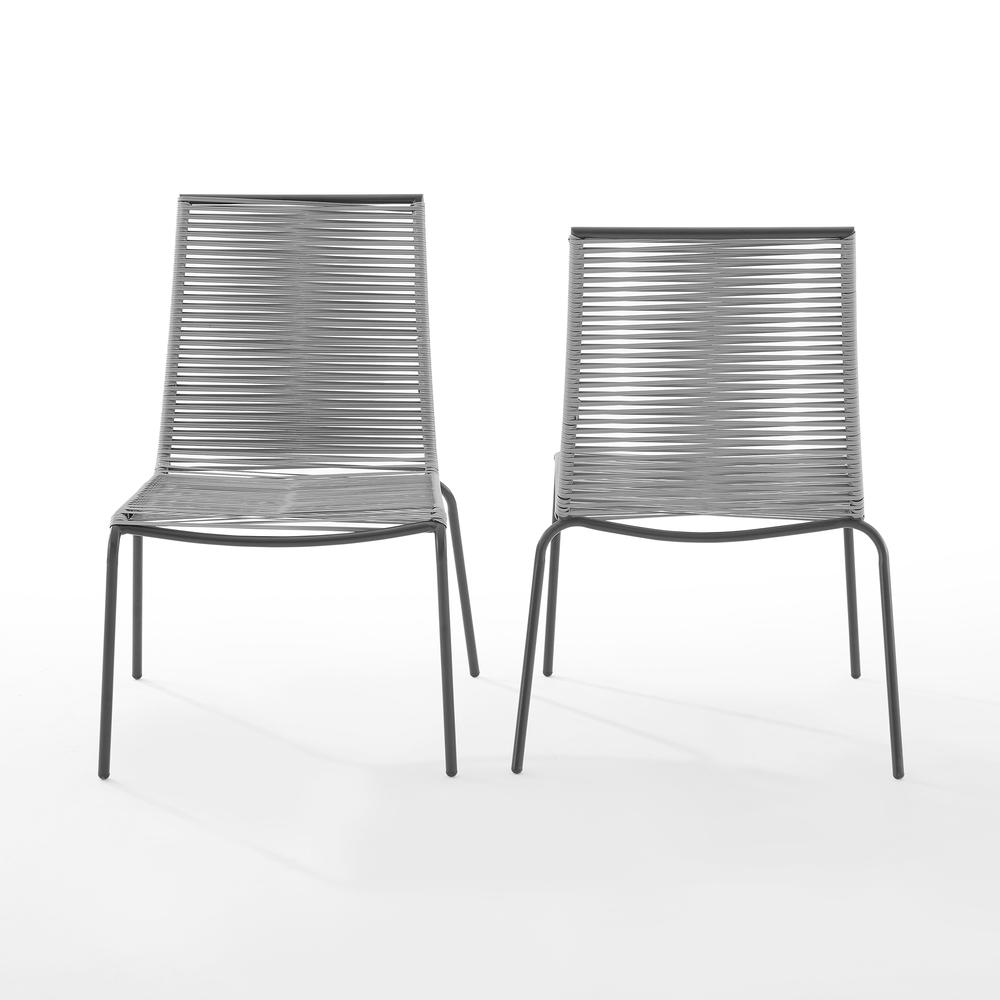 Fenton 4Pc Stackable Wicker Outdoor Chair Set – 4 Chairs