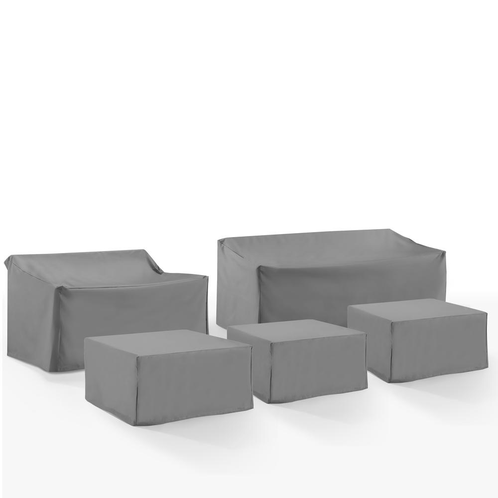 5Pc Outdoor Furniture Cover Set
