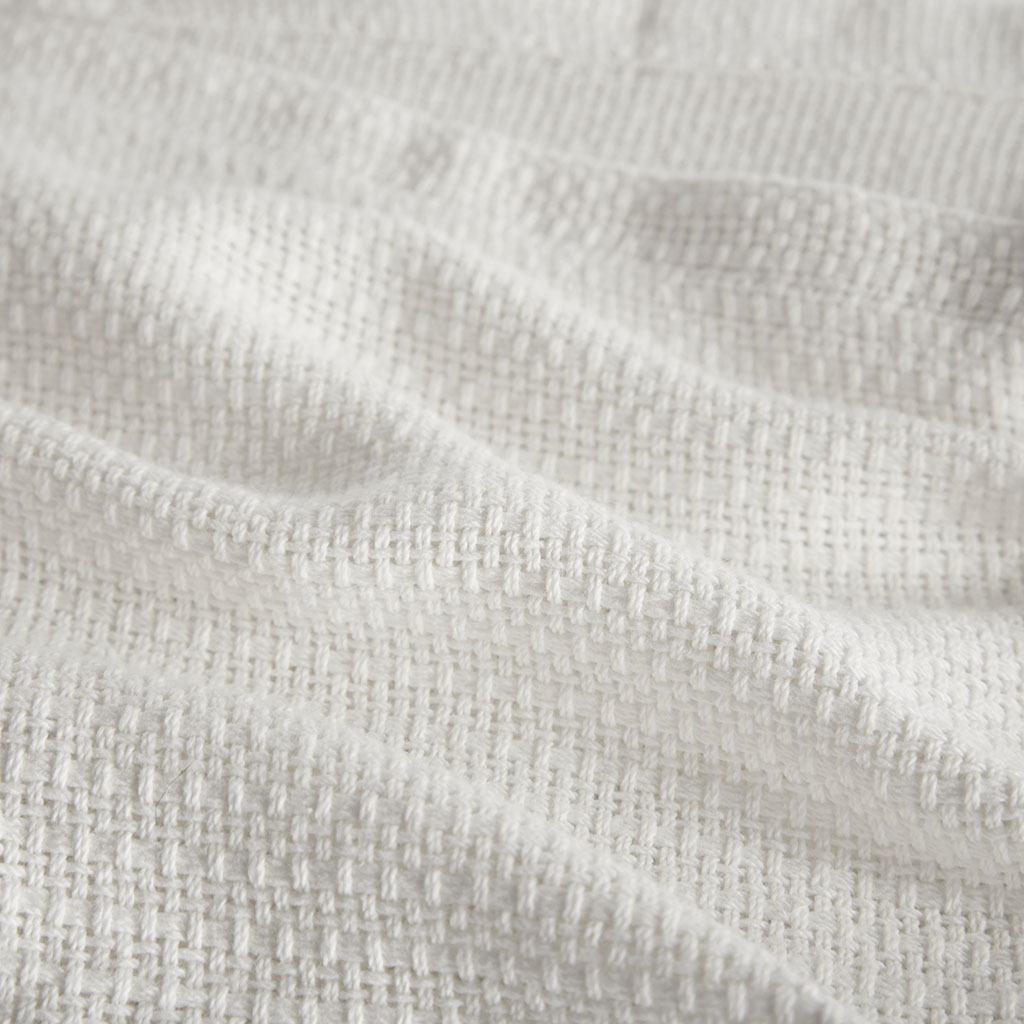 Freshspun Basketweave Cotton Blanket