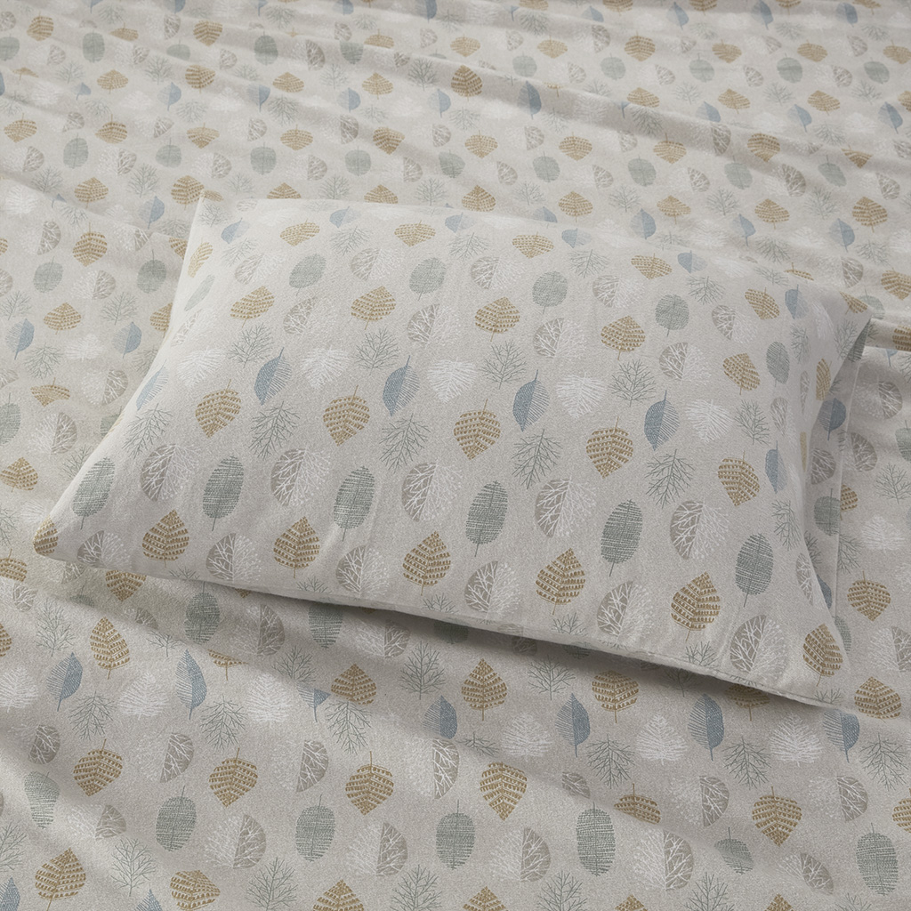 Cozy Cotton Flannel Printed Sheet Set