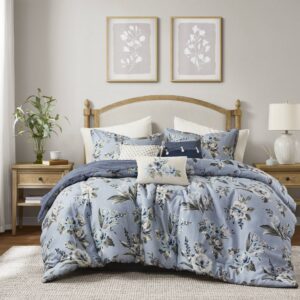 Salara Comforter Set from Madison Park in  Blue. Salara Comforter Set from Madison Park in  Blue. Salara Comforter Set from Madison Park in  Blue. Salara Comforter Set from Madison Park in  Blue. Salara Comforter Set from Madison Park in  Blue.