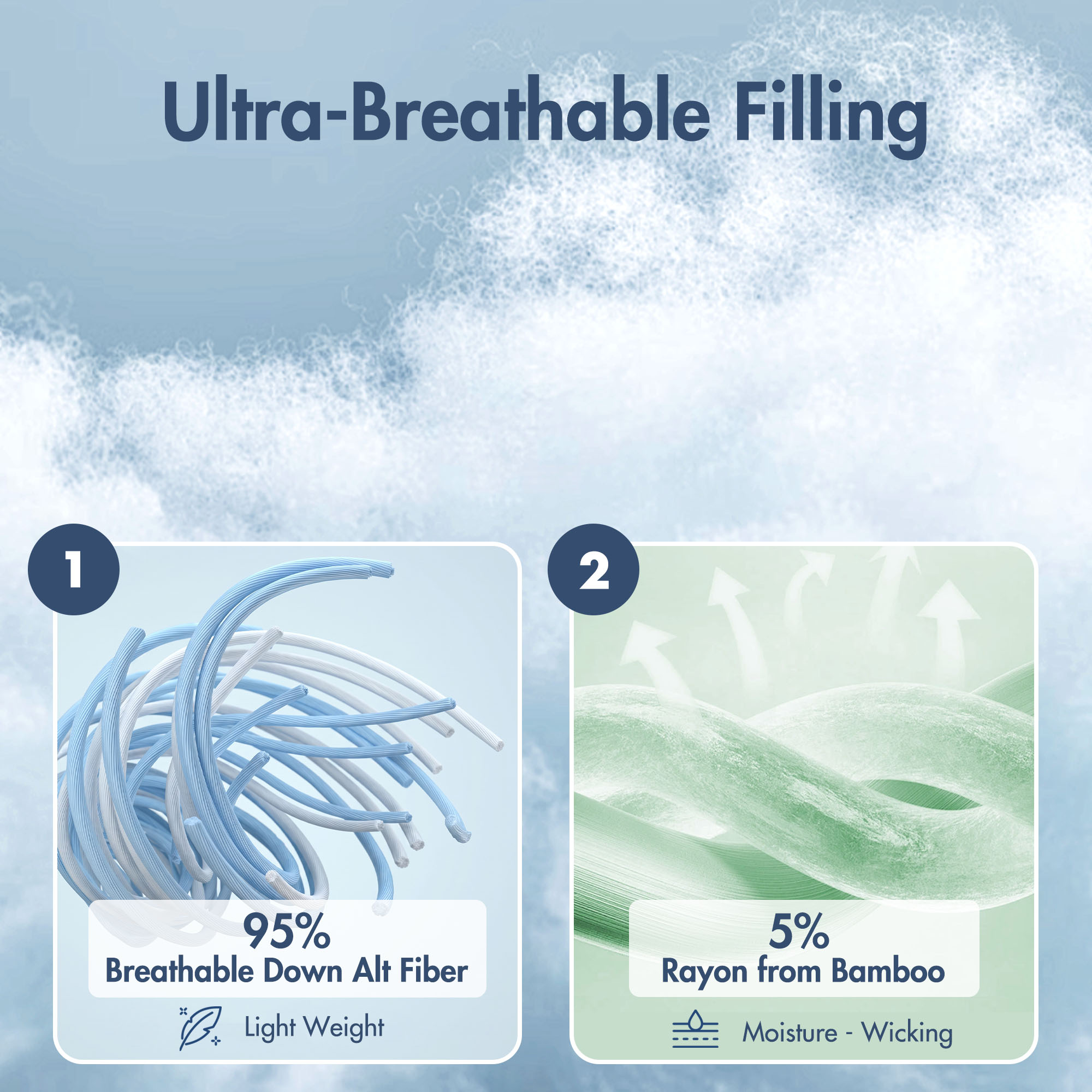 Cooling Lightweight Down Alternative Comforter