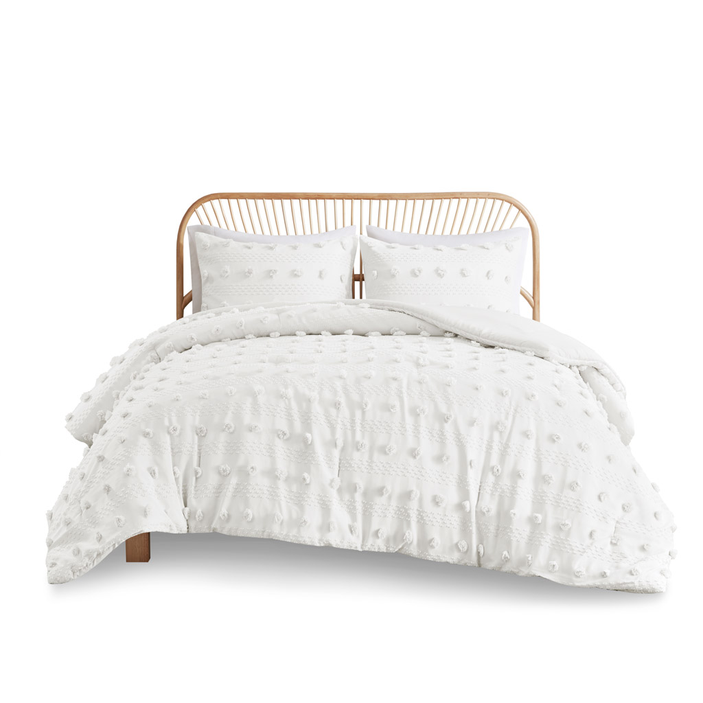 Lucy Clip Jacquard Comforter Set