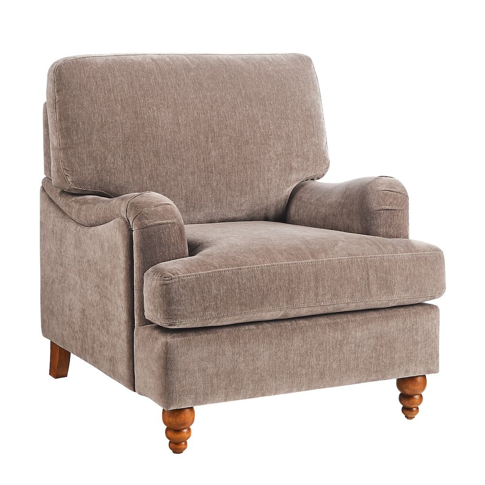 Clarendon Arm Chair – Heathered Cocoa