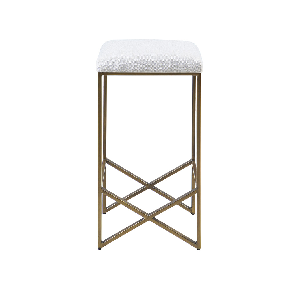 Marino Backless Upholstered Counter Stool 26″H