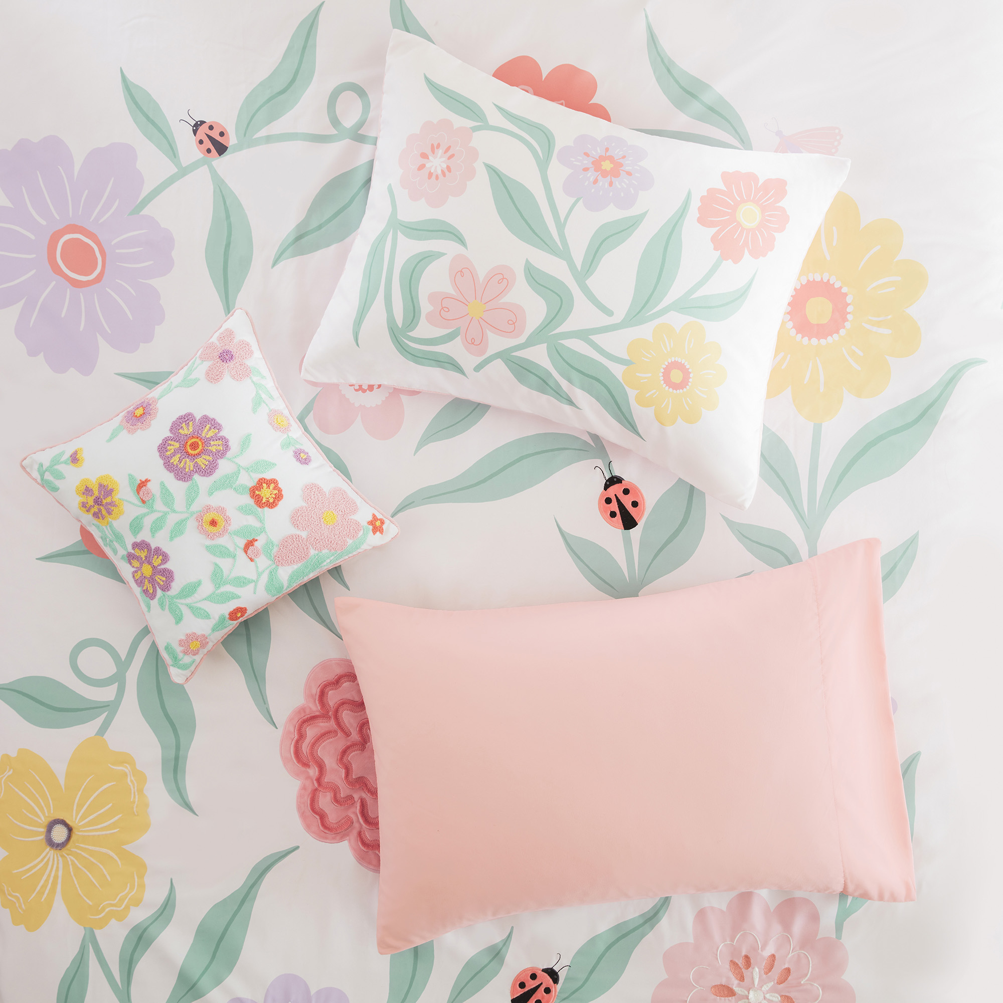 Floral Comforter Set