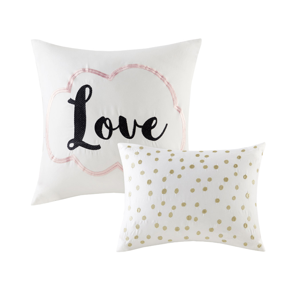 Raina Metallic Printed Comforter Set