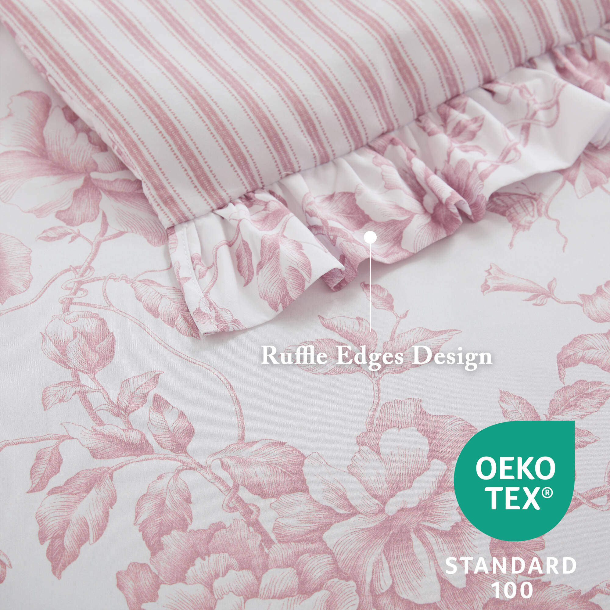 Adele Comforter Set with Decorative Pillows