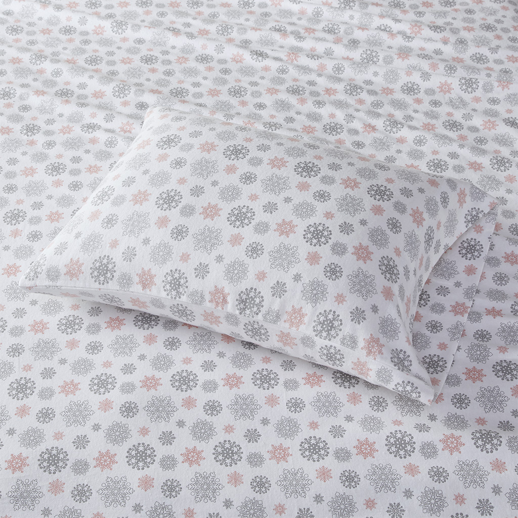 Cozy Cotton Flannel Printed Sheet Set