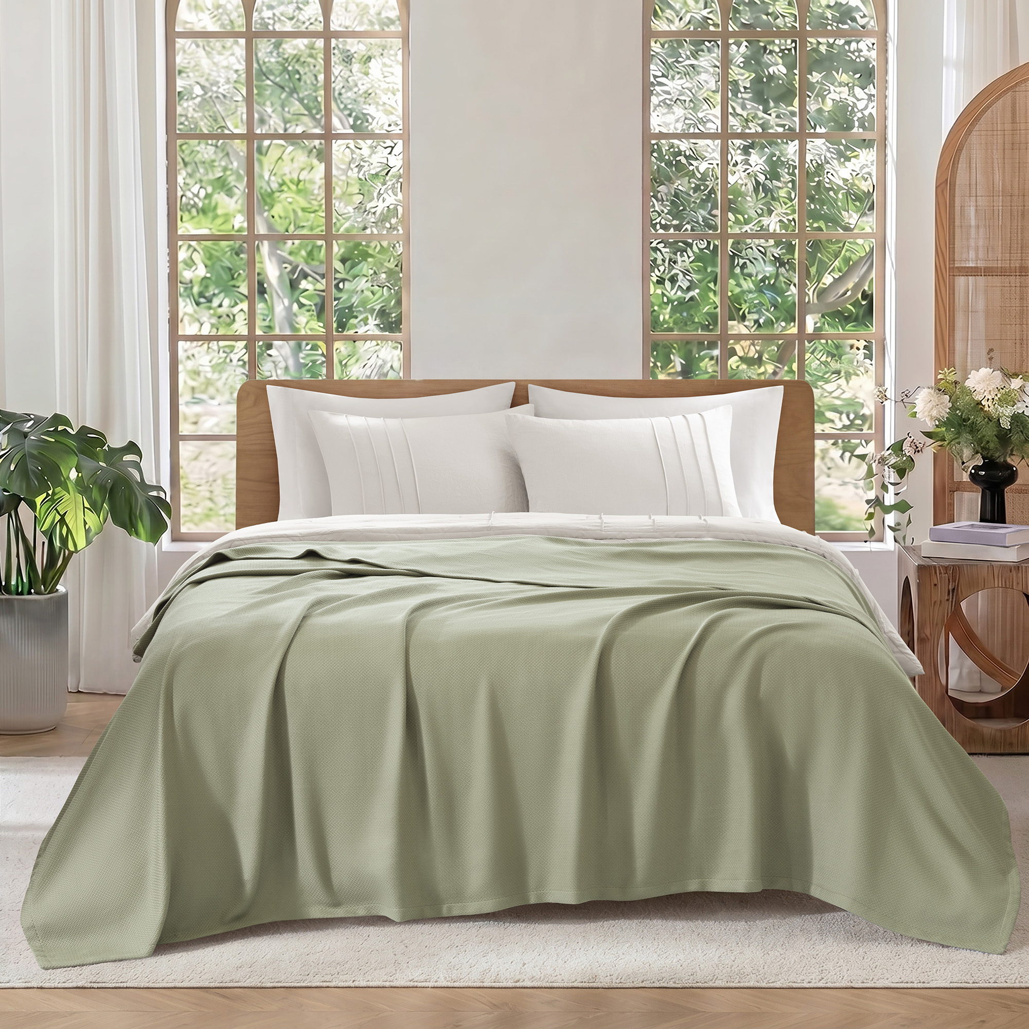 100% Certified Egyptian Cotton Blanket