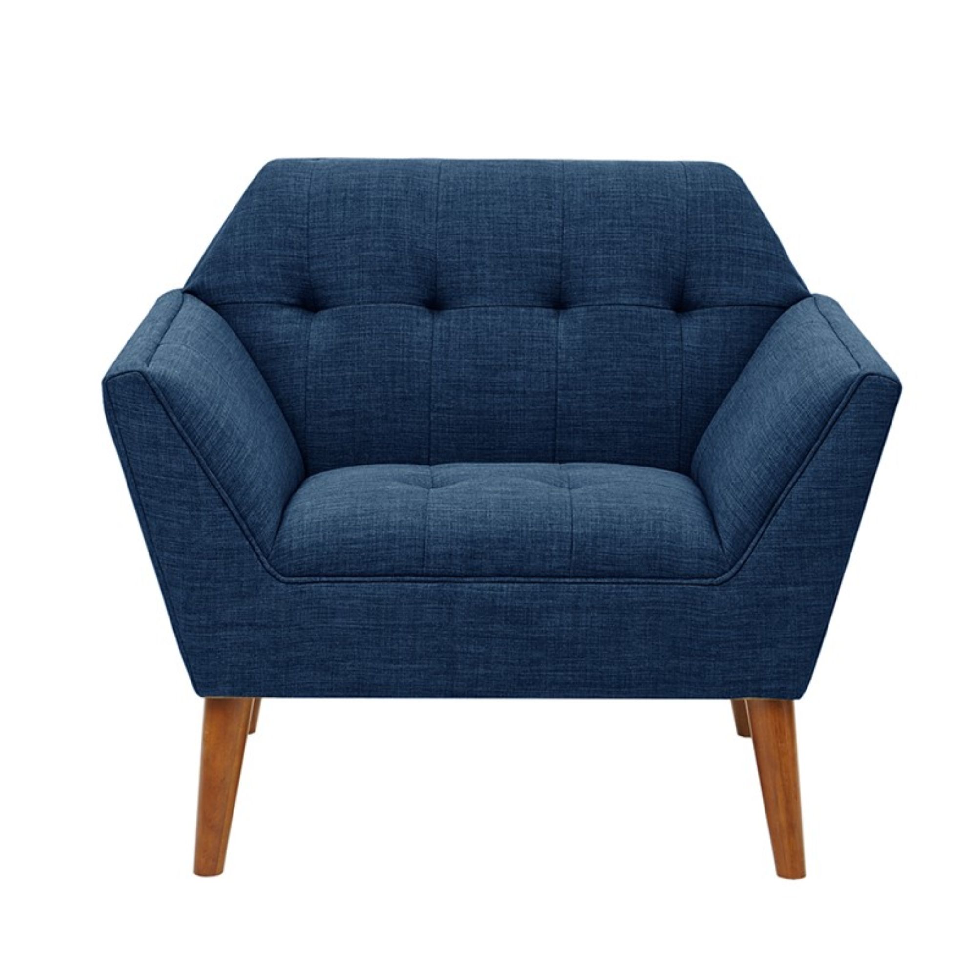 Newport Wide Mid-Century Modern Lounge Chair Set of 2