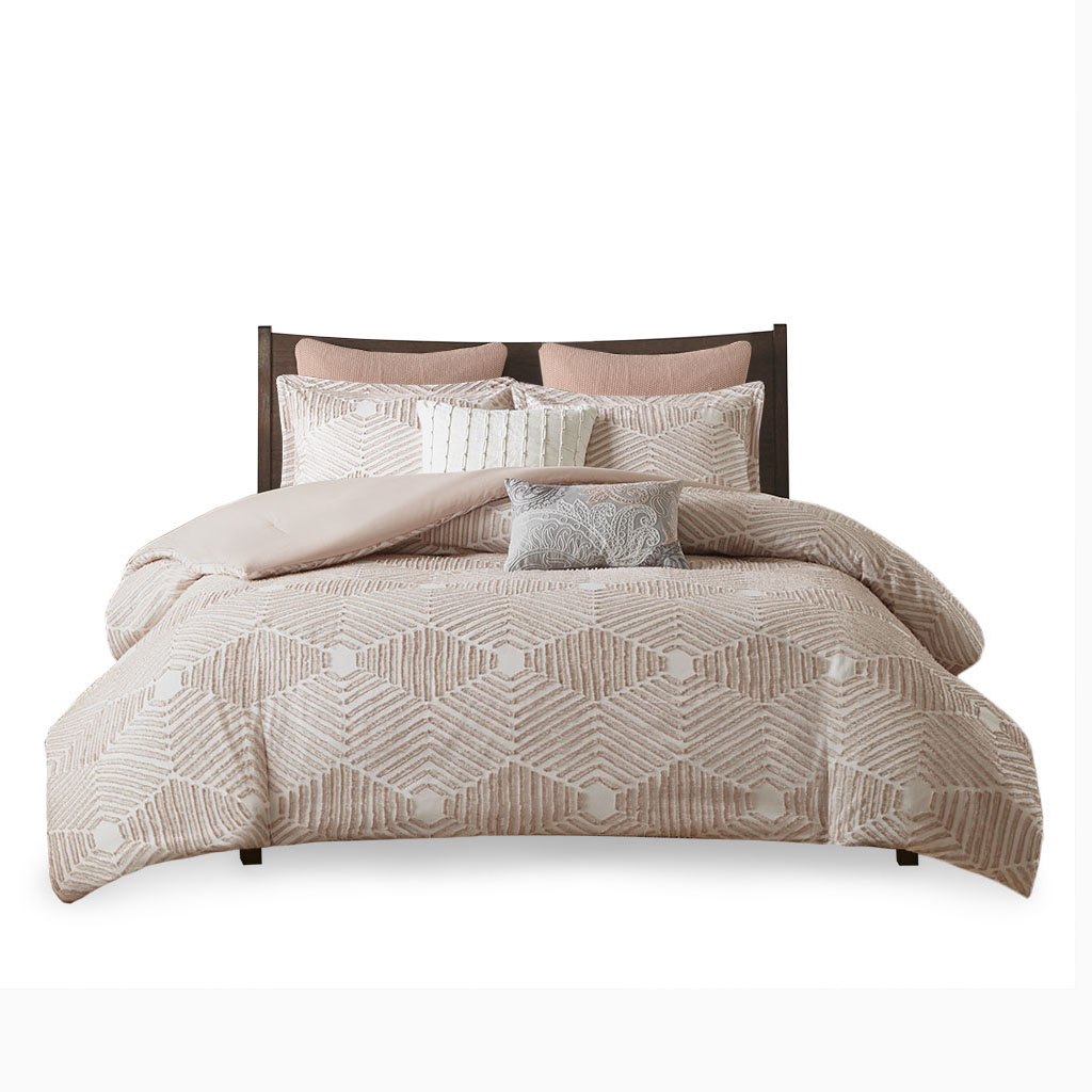 Ellipse Cotton Jacquard Comforter Set