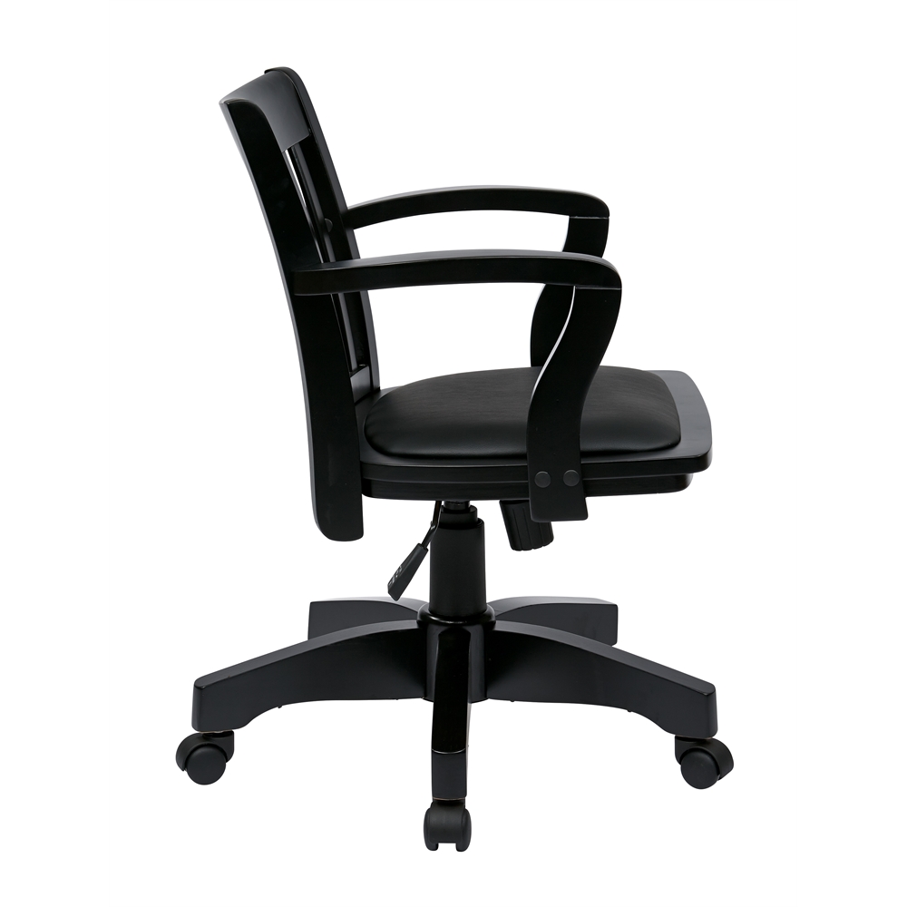 Deluxe Wood Banker’s Chair