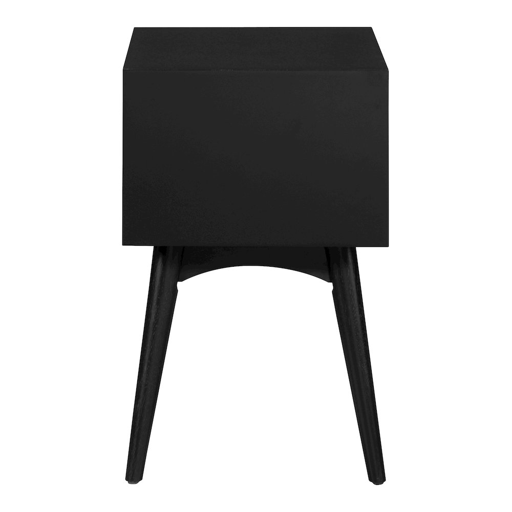 Copenhagen Accent Table with Drawer in Black Finish