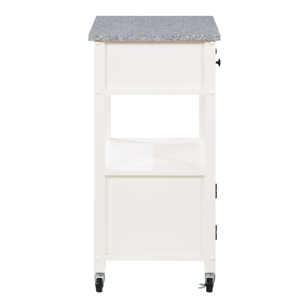 Fairfax Kitchen Cart White