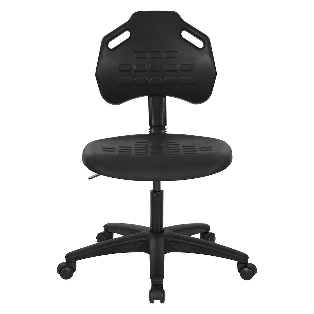 Black Self Skinned Urethane Task Chair