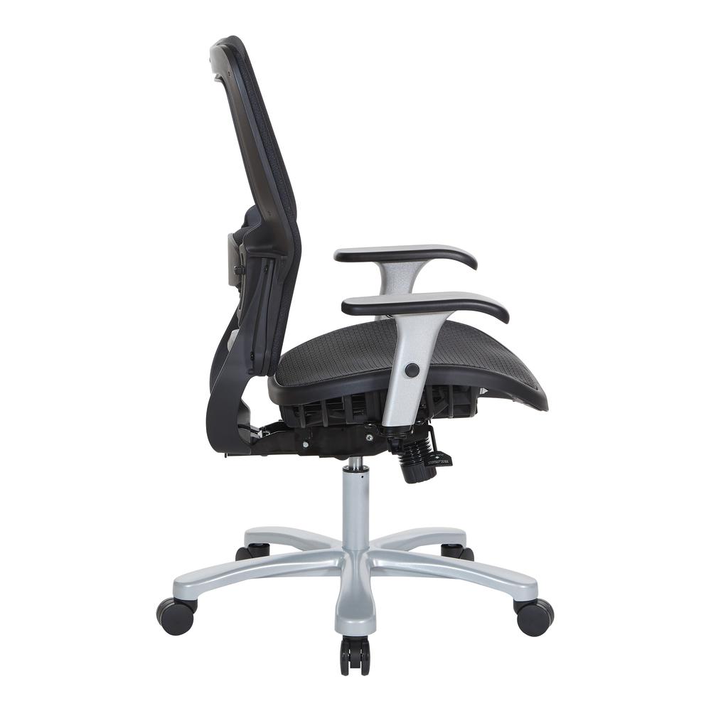 Air Grid Seat and Back Big & Tall Chair with Adjustable Lumbar Support