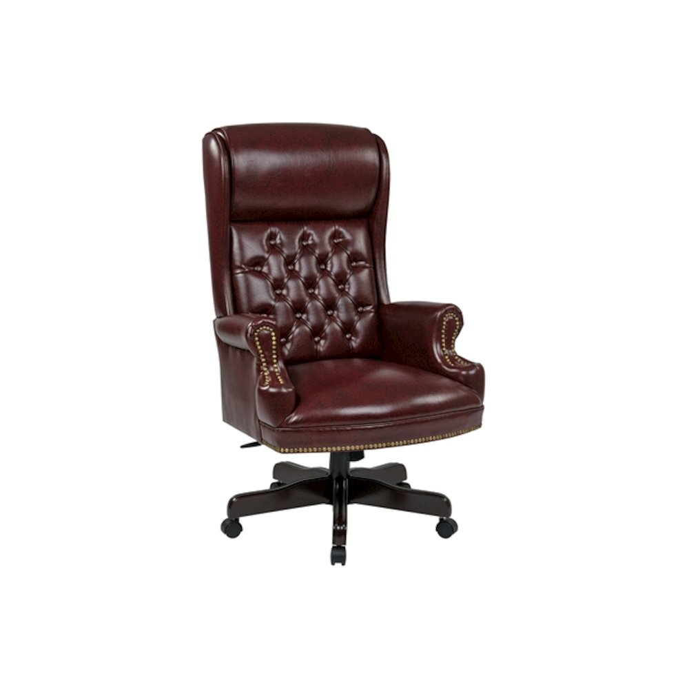Deluxe High Back Traditional Executive Chair