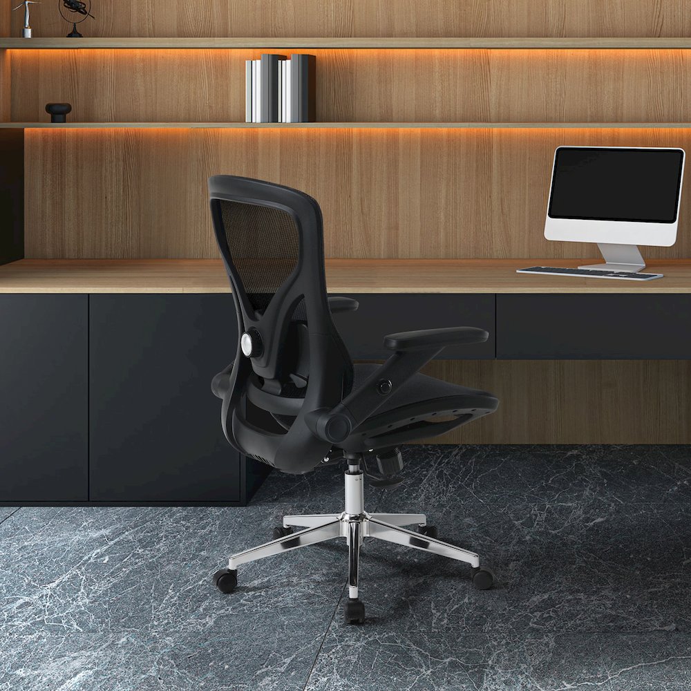 PU-Padded Adjustable 4D Flip Arms