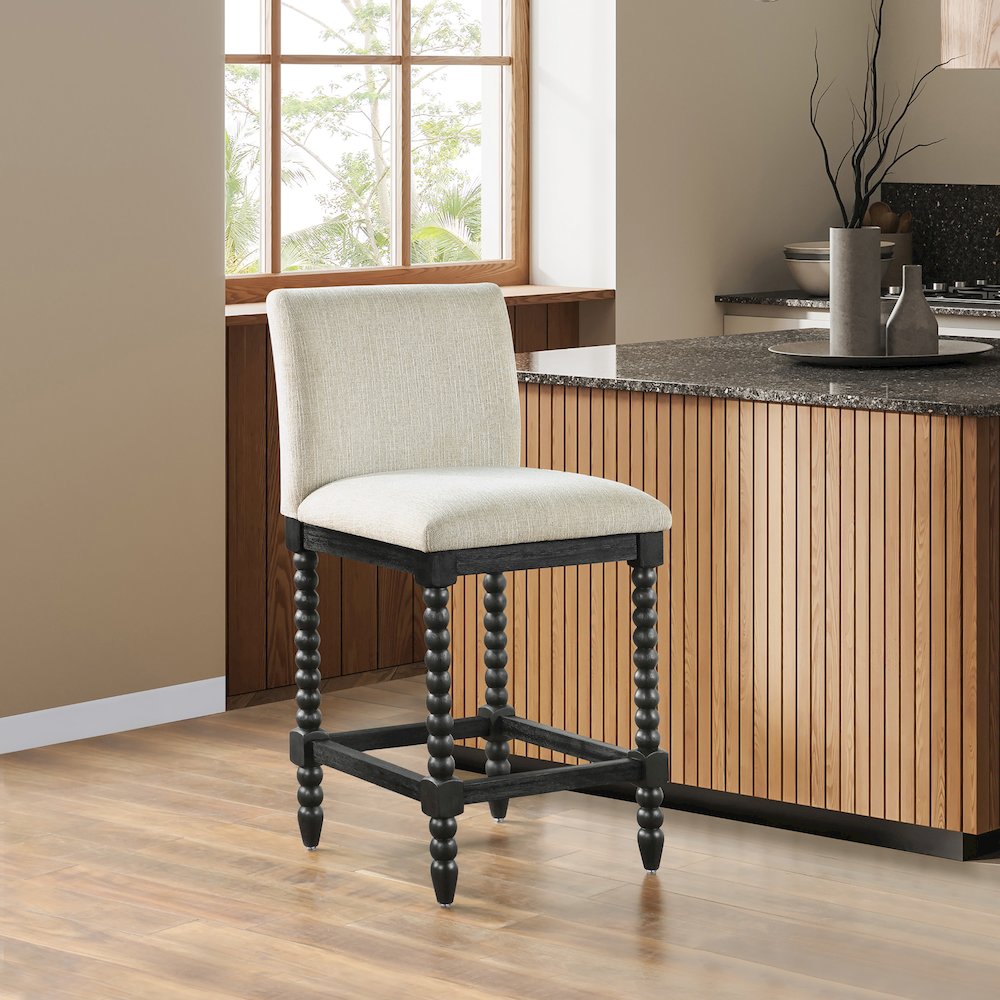 ELIZA 26″ Spindle Counter Stool