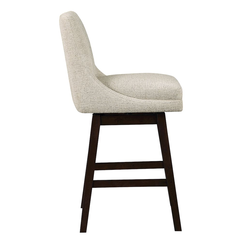 2 Per Carton Chilton 26″ Swivel Counter Stool in Sanchez Cement Fabric