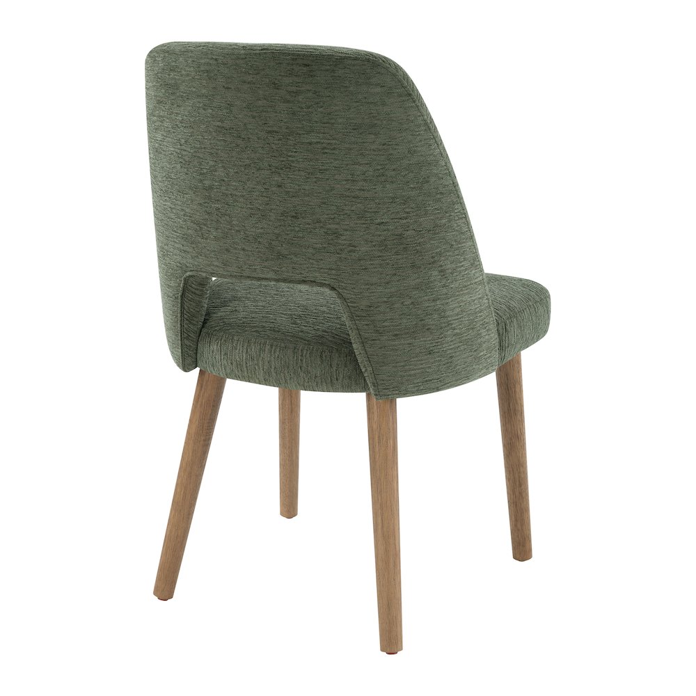 Ralston Dining Chair in Pine Fabric with Medium Oak Legs 2-Pack