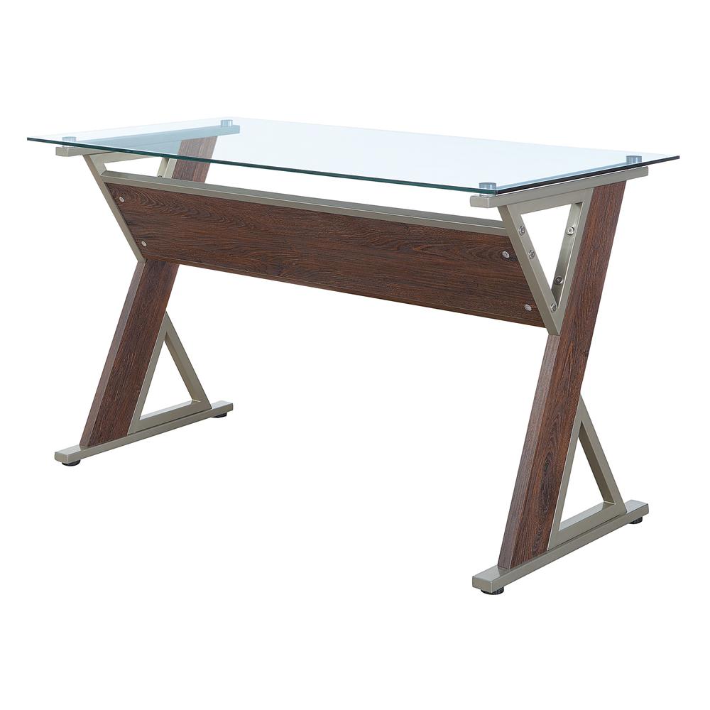 Zenos 48″ Desk in Traditional Cherry