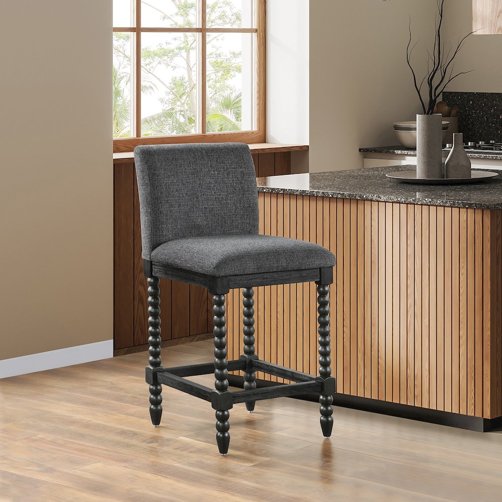 ELIZA 26″ Spindle Counter Stool