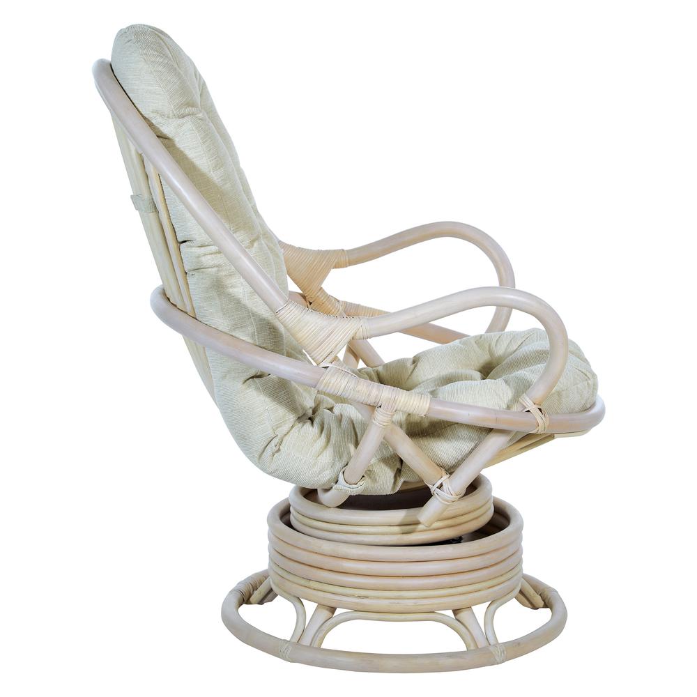 Lanai Rattan Swivel Rocker