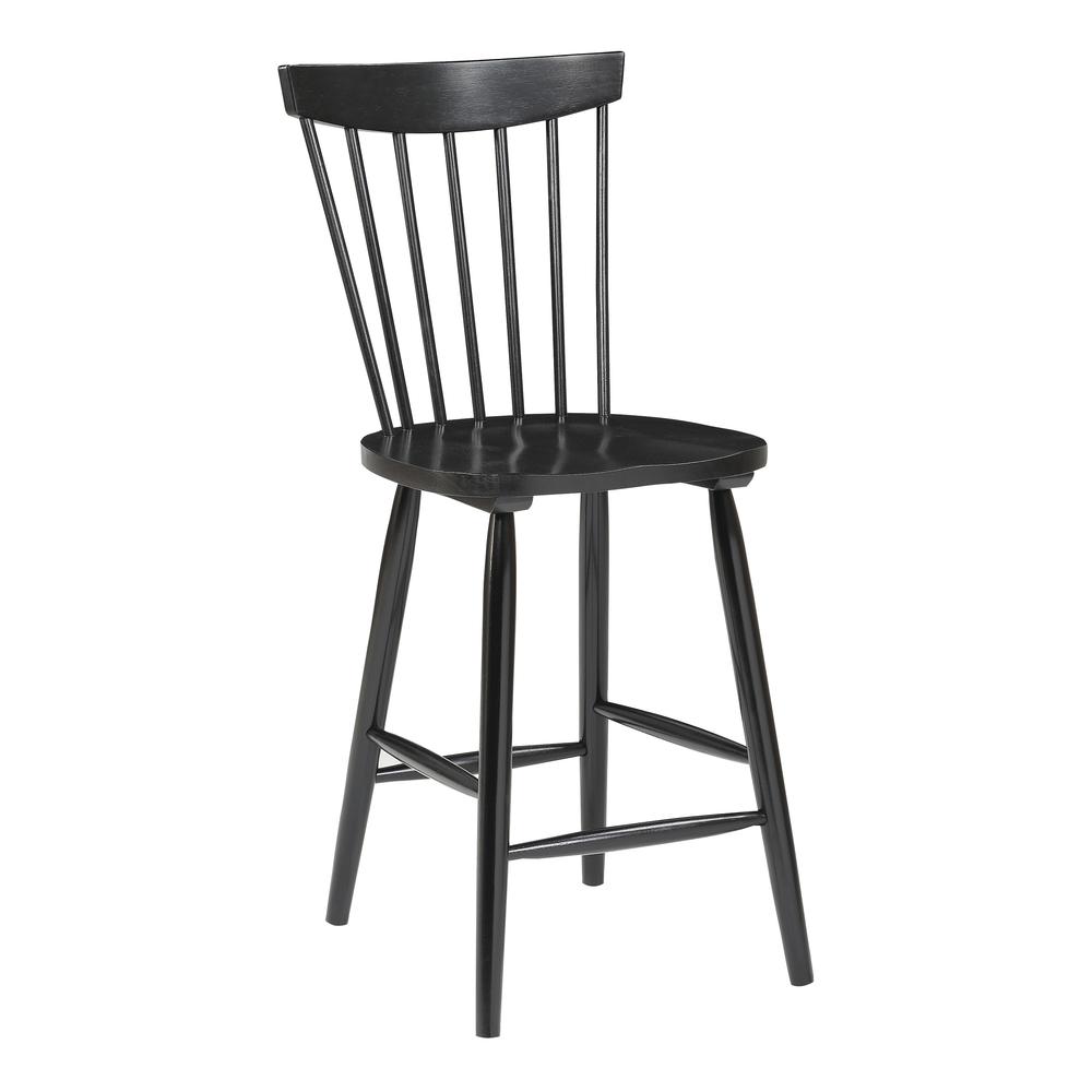 Eagle Ridge Counter Stool in Black Finish