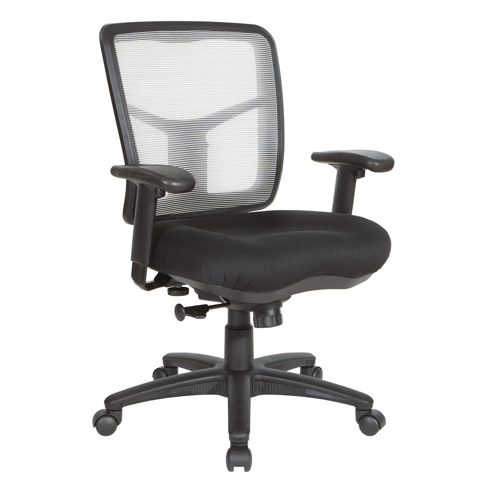 White Air Mist Mesh Back Chair