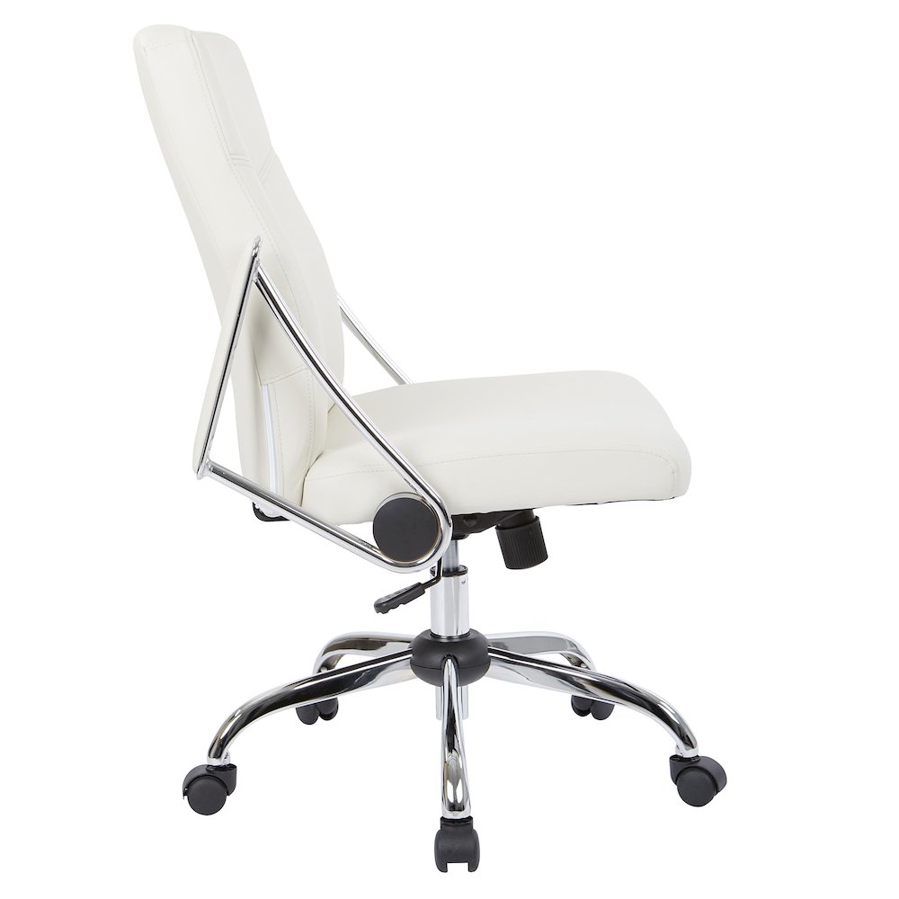 Faux Leather Chair
