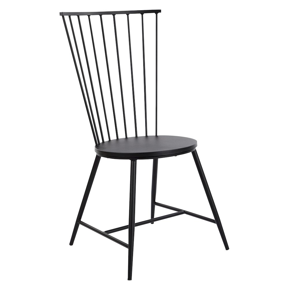 Bryce Dining Chair with Black Finish