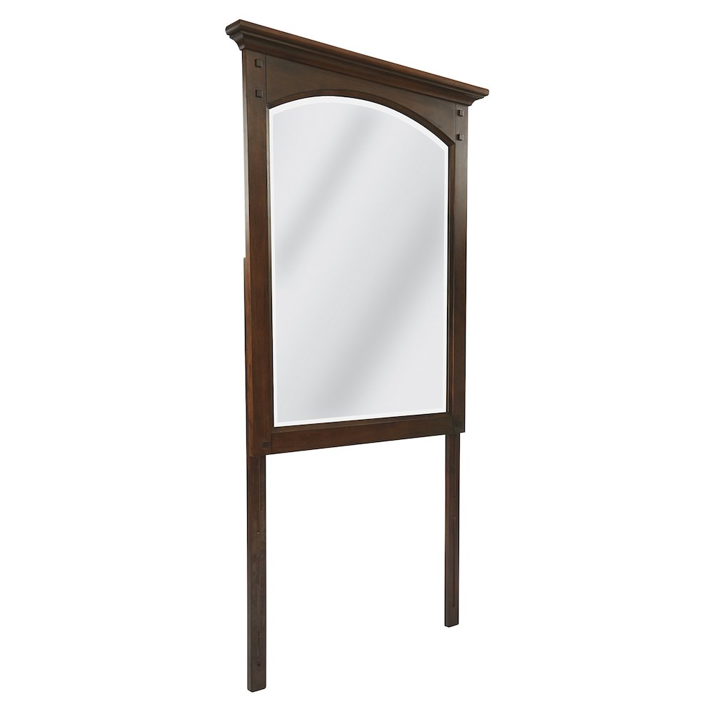 Modern Mission Mirror in Vintage Oak Finish