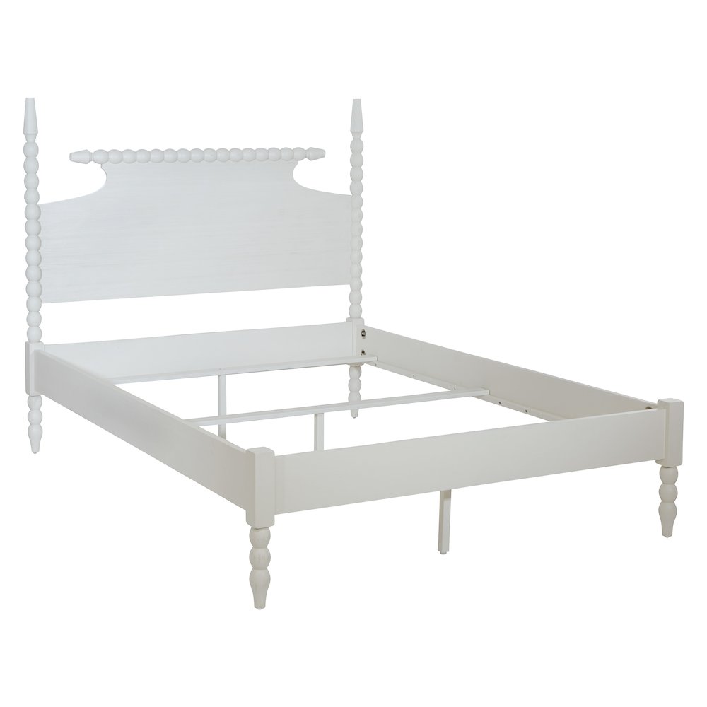 Spindle Queen Bed Complete Set: Headboard