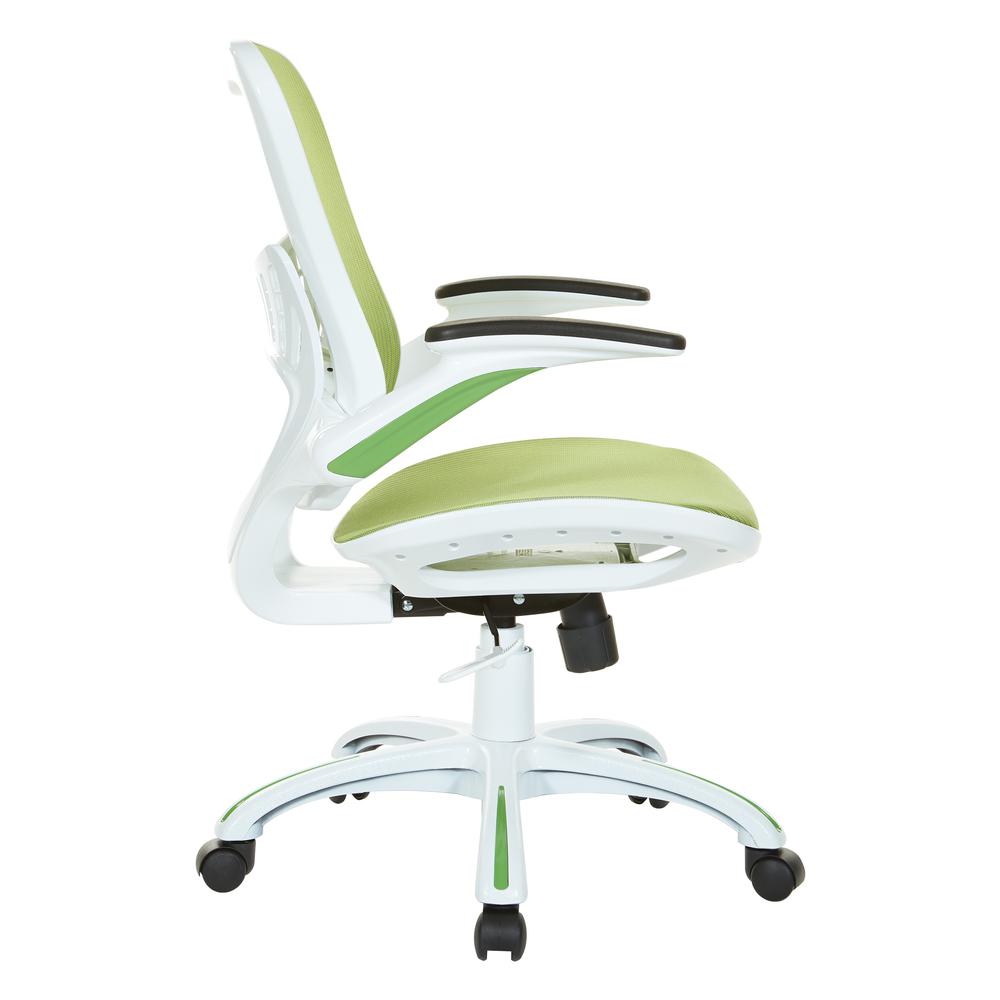 Riley Office Chair with Green Mesh