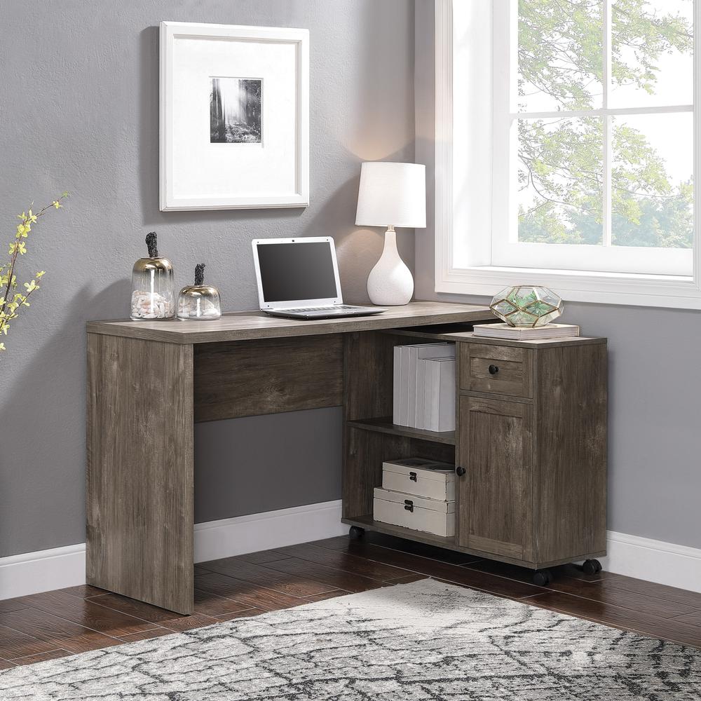 Waverly Work Station in Scottish Alder Finish
